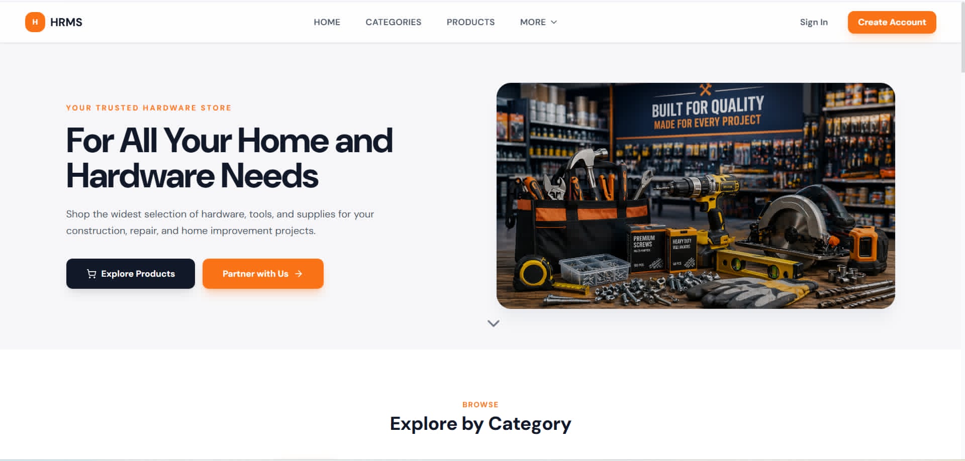 HRMS Project