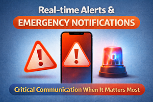 Real-time Alerts & Emergency Notifications: Critical Communication When It Matters Most