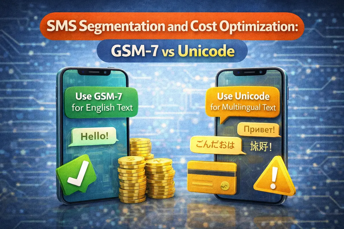 SMS Segmentation and Cost Optimization: GSM-7 vs Unicode