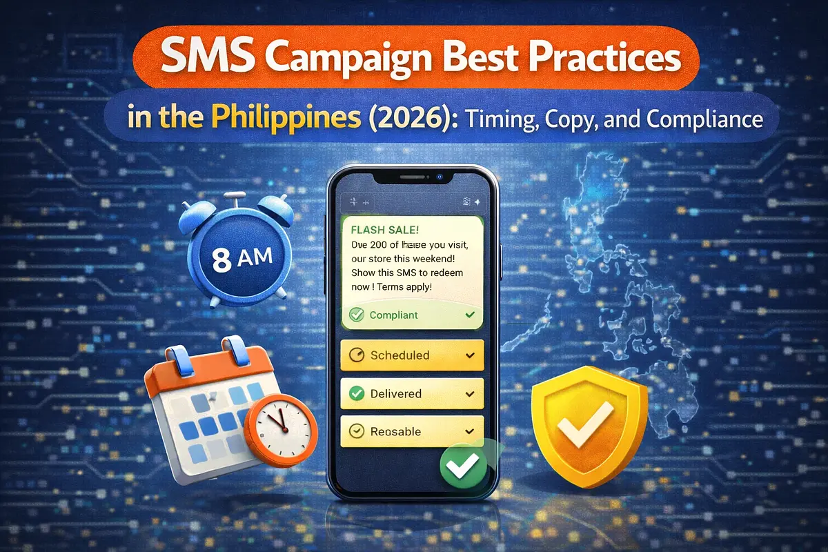 SMS Campaign Best Practices in the Philippines (2026): Timing, Copy, and Compliance